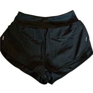 SHEIN Black Athletic Shorts Lightweight Elastic Waist